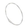 Marrakech Stackable Bangle Bracelet in White Gold - Image 3