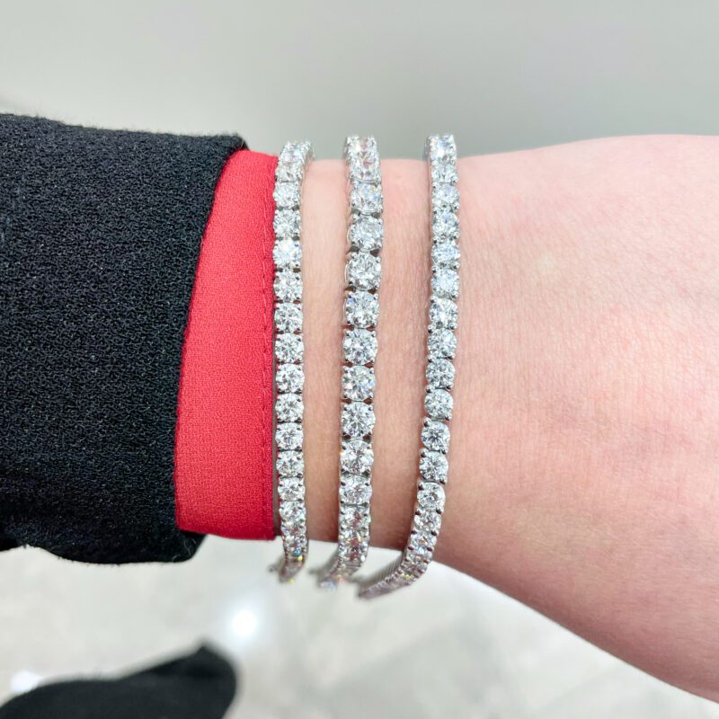13.45 Carat Diamond Tennis Bracelet