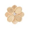 Petali Yellow Gold and Diamond Small Flower Ring - Image 4