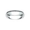 Light Comfort Fit Wedding Band In Platinum (5mm) - Image 2