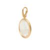 Jaipur Yellow Gold Medium Stackable Pearl Pendant - Image 3