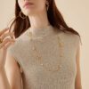 Jaipur Charm Long Necklace in Yellow Gold - Image 5