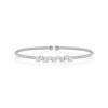 Ava Bea 0.16 Carats Diamond Zig Zag Flexi Cuff in White Gold - Image 2