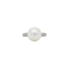 11.5mm South Sea Pearl and 0.39 PavÃ©-set Diamond Ring in White Gold - Image 2