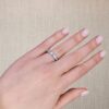 2.27 Carat Baguette Diamond Eternity Band in Platinum - (E / VS1) - Image 5