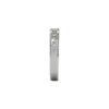0.61 Carats Princess-cut Channel-set Band in White Gold (G / VS1) - Image 3