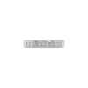 0.61 Carats Princess-cut Channel-set Band in White Gold (G / VS1) - Image 2