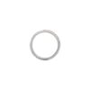 0.89 Carats PavÃ©-set Wedding Band in Platinum (F-G / SI) - Image 4