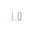 Coin Classics 0.76 Carat Inside-Out Diamond Hoop Earrings in White Gold - Image 2