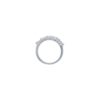 0.85 Carats Single Shared-prong Band in White Gold (G / VS) - Image 3