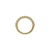 0.58 Carats Diamond U-Prong Band in Yellow Gold - Image 4