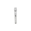 0.50 Carats Round Brilliant-cut U-Prong Wedding Band in Platinum (H / SI2) - Image 3