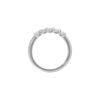 0.50 Carats Round Brilliant-cut U-Prong Wedding Band in Platinum (H / SI2) - Image 4