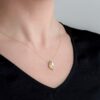 Solstice Medium Pendant Necklace in Yellow Gold - Image 5