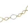 2.45 Carats Diamond Gallet Necklace in White & Yellow Gold - 36 Inches - Image 3