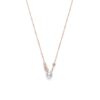 Mikimoto Cherry Blossom A+ Pearl Pendant with 0.53 carats Diamonds in Rose Gold - 12mm