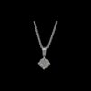 0.25 Carat Marquise-Cut Diamond Cluster Pendant in White Gold - Image 4