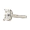 Solitaire Collection - Emerald-cut Diamond Engagement Ring in Platinum - Image 7