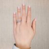 Quintesset Channel Diamond Wedding Band in Platinum - Image 6