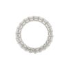 3.35 Carats Asscher-cut Eternity Ring in Platinum - Image 4