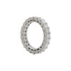 3.35 Carats Asscher-cut Eternity Ring in Platinum - Image 5