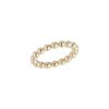 Poppy Rae Large Pebble Stackable Ring in Yellow Gold - Image 2