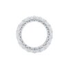 3.08 Carats U-Prong Eternity Band in Platinum - Image 4