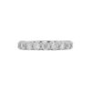 3.08 Carats U-Prong Eternity Band in Platinum - Image 2