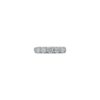 Diamond U Prong Band Wedding Ring in Platinum - Image 2