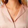 0.38 Carat Small Heart Diamond Pendant in White Gold - Image 4