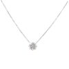 "Fireworks" 0.44 Carats Diamond Flower Pendant in White Gold - Image 3