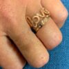 The Veda Love Ring in Yellow Gold - Image 3