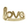 The Veda Love Ring in Yellow Gold - Image 2