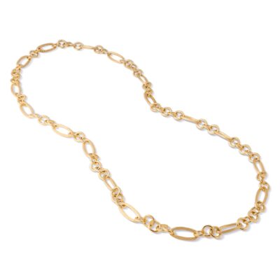 Jaipur Link Mixed Link Long Convertible Necklace - 36 Inches