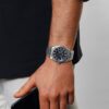 Defy Skyline El Primero Automatic in Stainless Steel - Black Dial - 41mm - Image 6