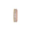 0.45 Carats Three Row Channel-set Diamond Band in Yellow/White/Rose Gold - Size 6 - Image 3