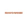 The Isabella 0.20 Carat Bezel Set Diamond Band in Rose Gold - Image 2