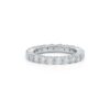 Round Diamond Shared-Prong Eternity Set Wedding Band - Image 3