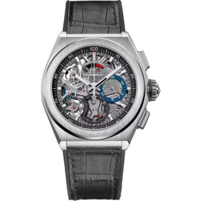 Zenith Defy 21 Black El Primero Automatic Skeleton Dial in Titanium - 44mm
