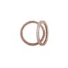The Channel 0.50 Carat Bezel-Set Diamond Band in Rose Gold - Image 3