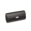 Pochette Grey and Orange Leather Travel Watch Case - Image 3
