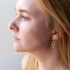 Rose Soleil 3.21 Carat Diamond Detachable Drop Earrings in Yellow Gold - Image 5
