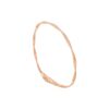 Marrakech Stackable Twisted Bangle Bracelet in Rose Gold - Image 3