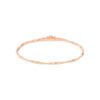 Marrakech Stackable Twisted Bangle Bracelet in Rose Gold - Image 2