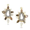 Rose Soleil 3.21 Carat Diamond Detachable Drop Earrings in Yellow Gold - Image 4