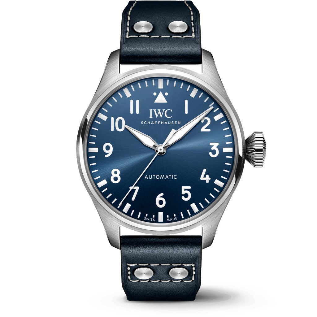 IWC Big Pilot s Watch 43 in Steel Blue Dial IW329303