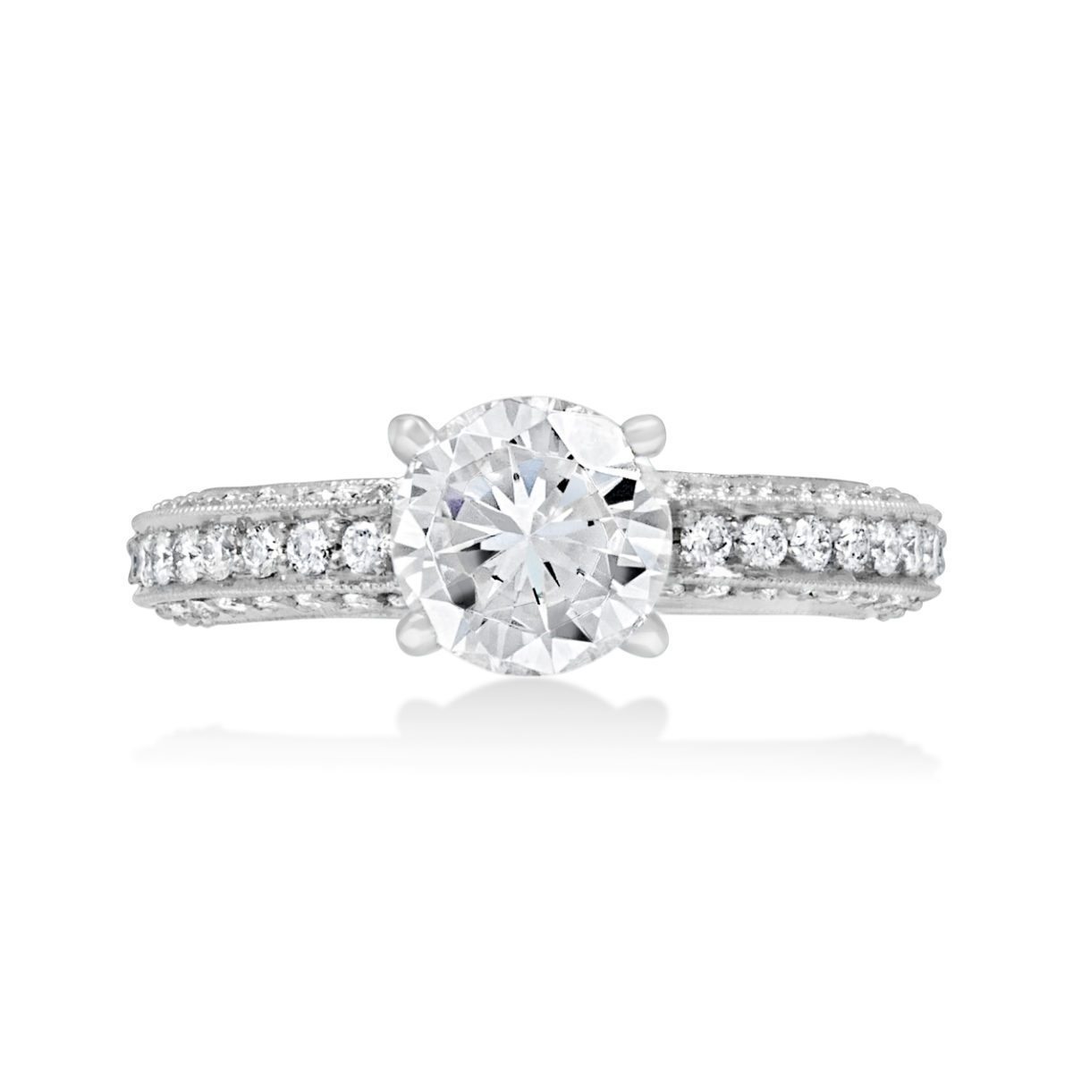 Diamond Solitaire Engagement Ring - KGR1234S – Jack Kelége | Diamond  Engagement Rings, Wedding Rings, and Fine Jewelry