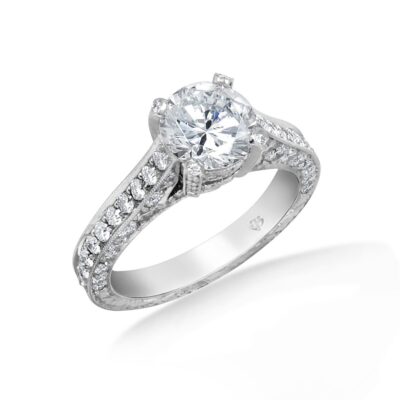 Jack Kelege Diamond Engagement Ring.