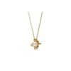 M Collection Akoya Cultured A+ Pearl Pendant in Yellow Gold - 20 Inches - 7.50mm - Image 2