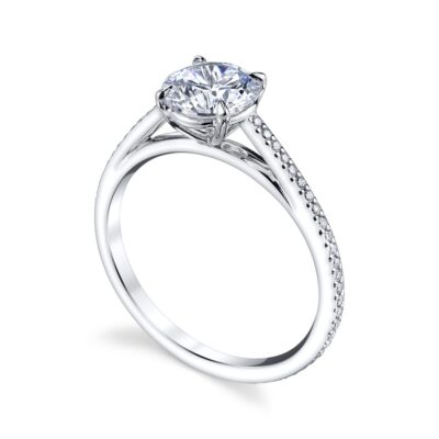Venice Diamond Engagement Ring in Platinum